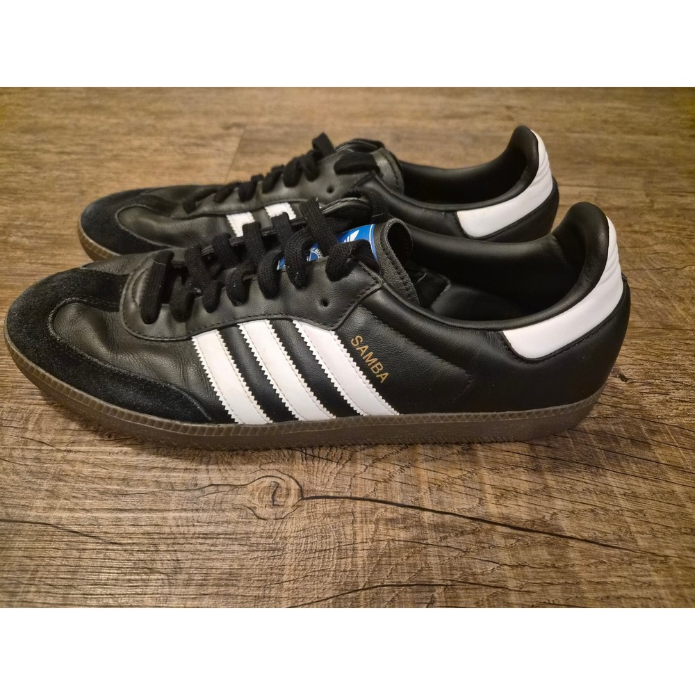 Adidas Samba OG Core Black White Gum Mens Size 13 Sneakers